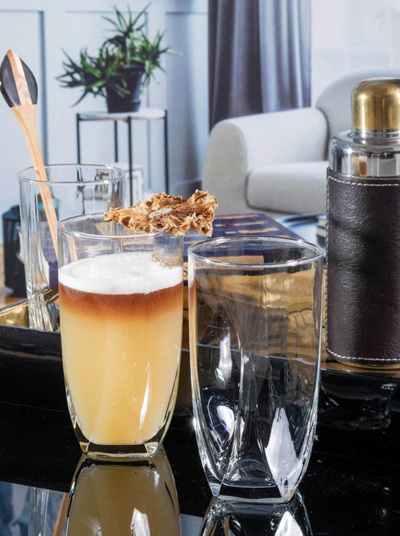 Eiffel Long Cups Set 6pcs, 35cl Glass Drinkware