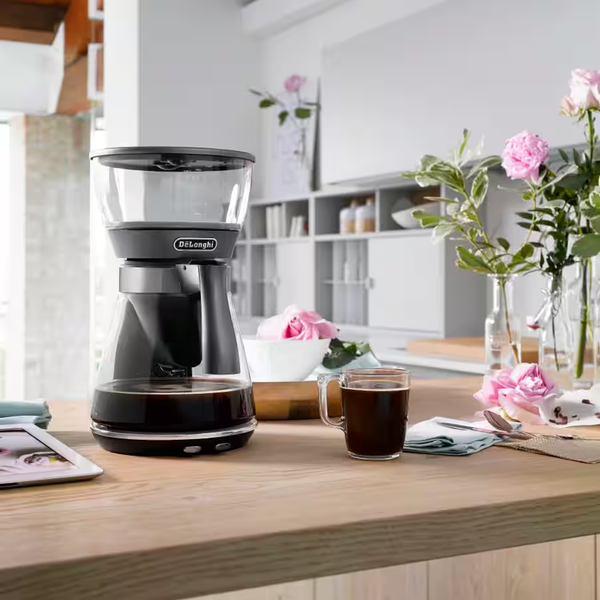 Clessidra Drip Coffee Maker Black ICM17210 Hourglass Pour-Over Coffee Machine
