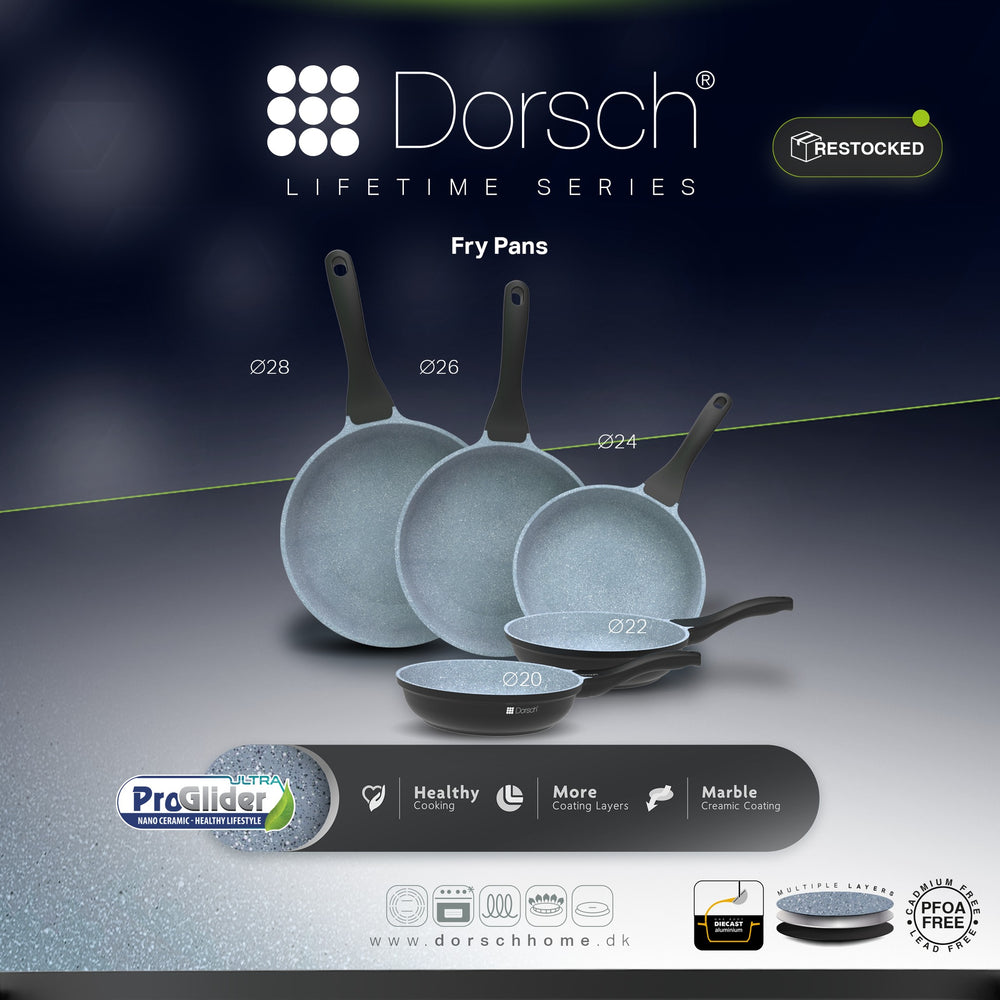 Dorsch Lifetime Granite Frypan - Proglider Non-stick Cookware