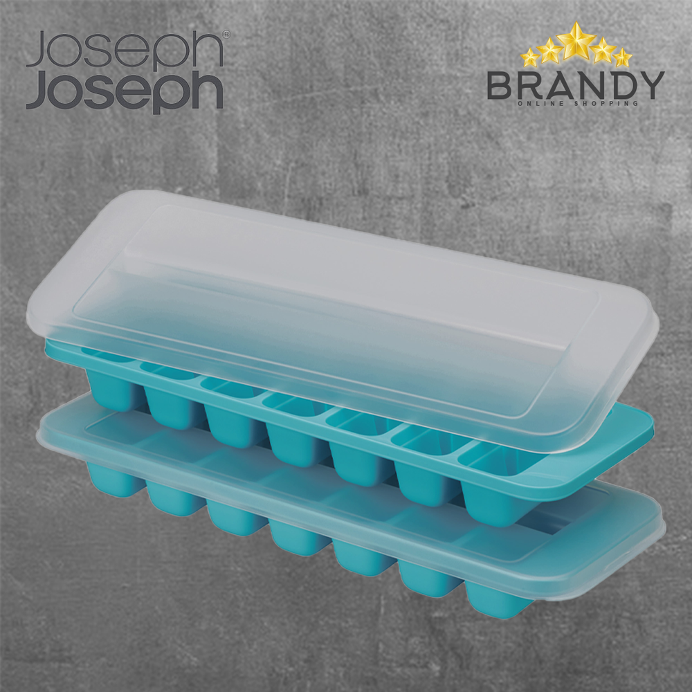 Flow Set 2 Ice Cube Trays with 14 Large Cubes Capacity