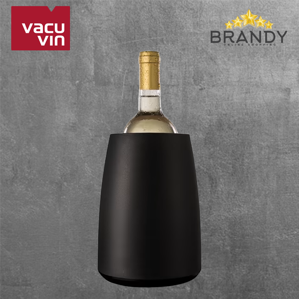Iceless Wine Bucket Cooler Elegant Black