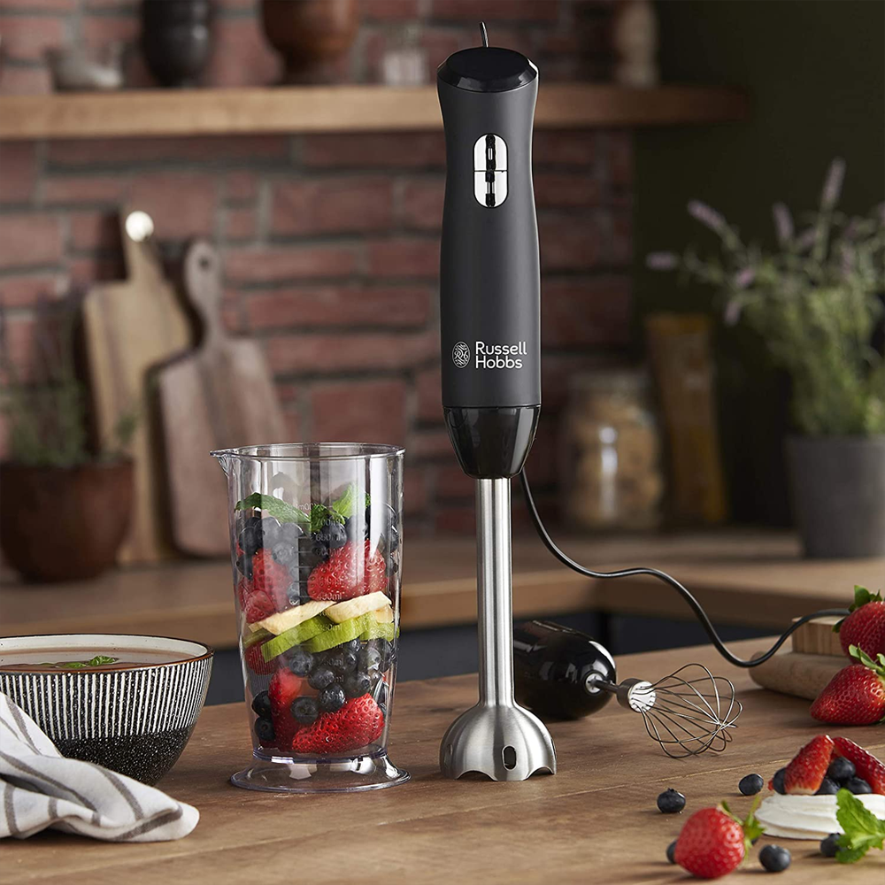 Hand Blender Set 24702 with Stainless Steel Attachments
