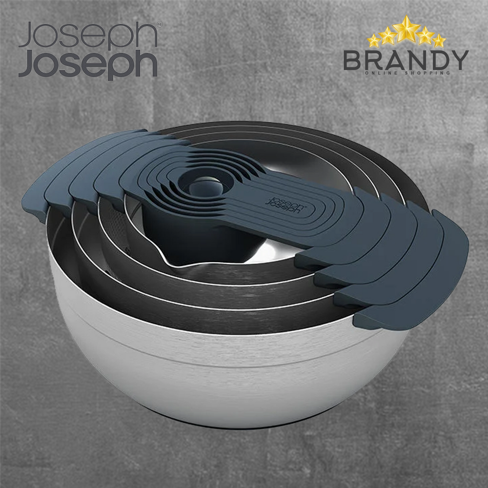 Joseph Joseph Nest 9 Steel 9-Piece Stainless Steel Food Preparation Set