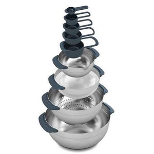 Joseph Joseph Nest 9 Steel 9-Piece Stainless Steel Food Preparation Set