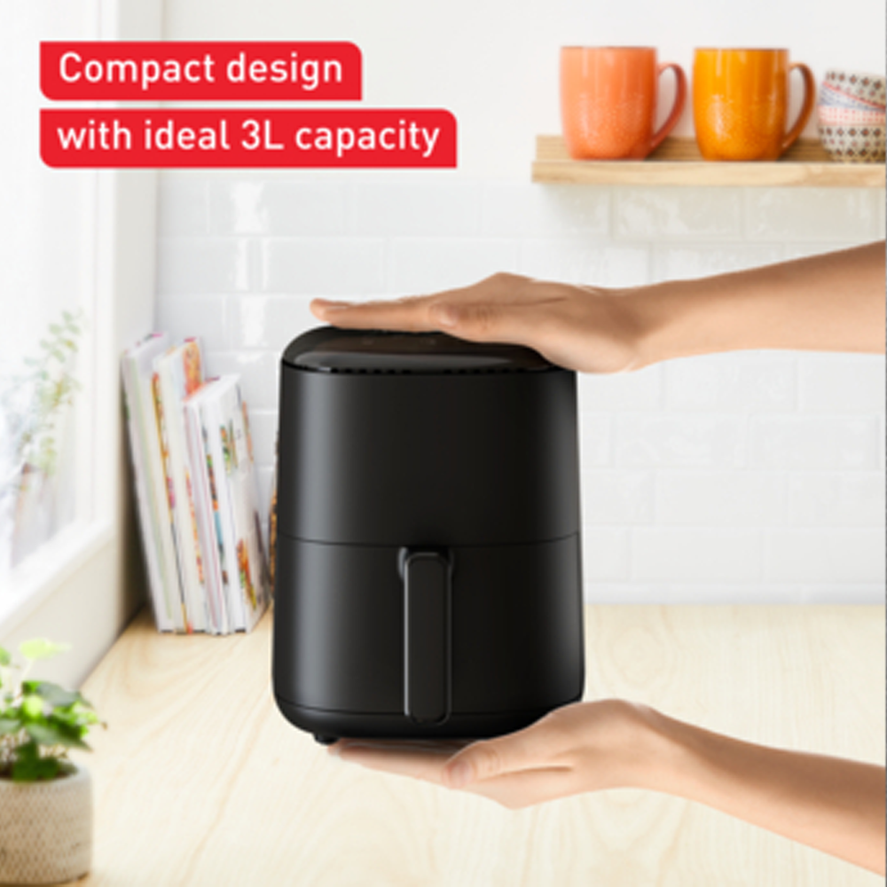 Easy Fry Compact Digital 3L Air Fryer with Touch Screen and 10 Programs