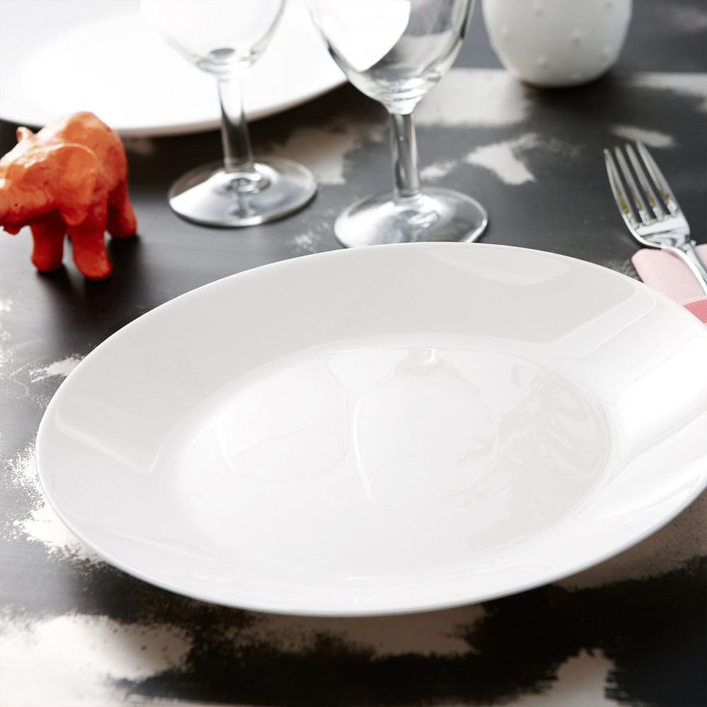 Zelie White Dinner Set 36pcs