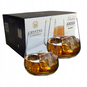 Ardea Short Cups Set 6pcs, Crystal Glass, 320ml