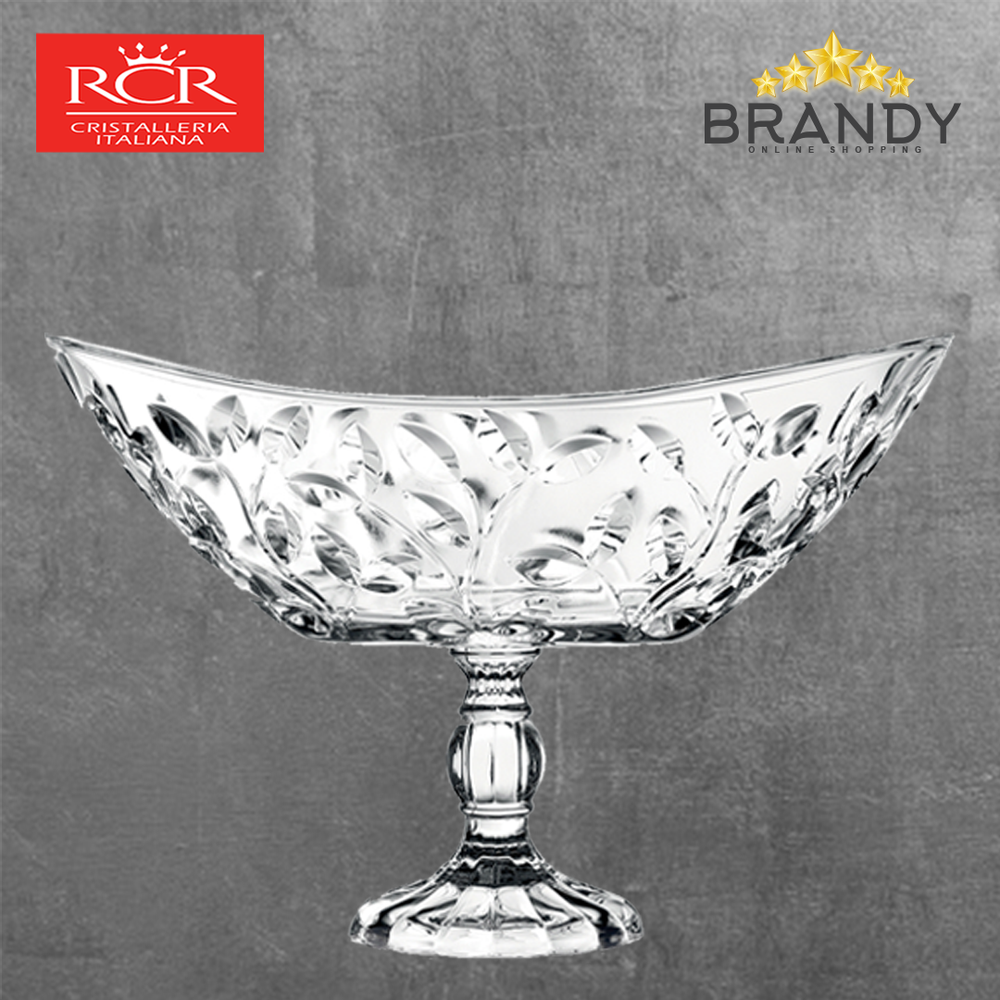 Laurus Centerpiece 34cm Crystal Glass
