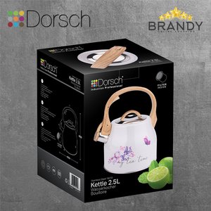 Butterfly Kettle 2.5L Stainless Steel