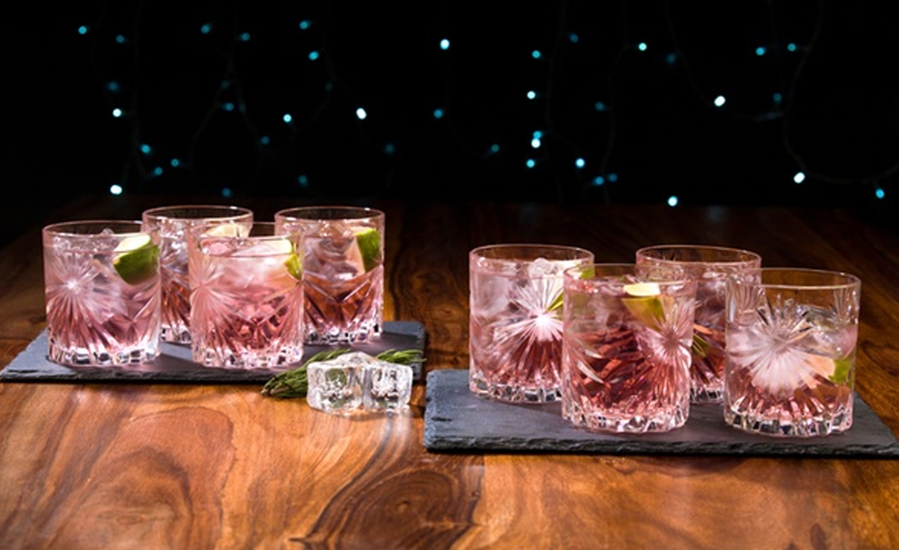 Oasis Short Cups 32cl Set 6pcs Crystal Glass