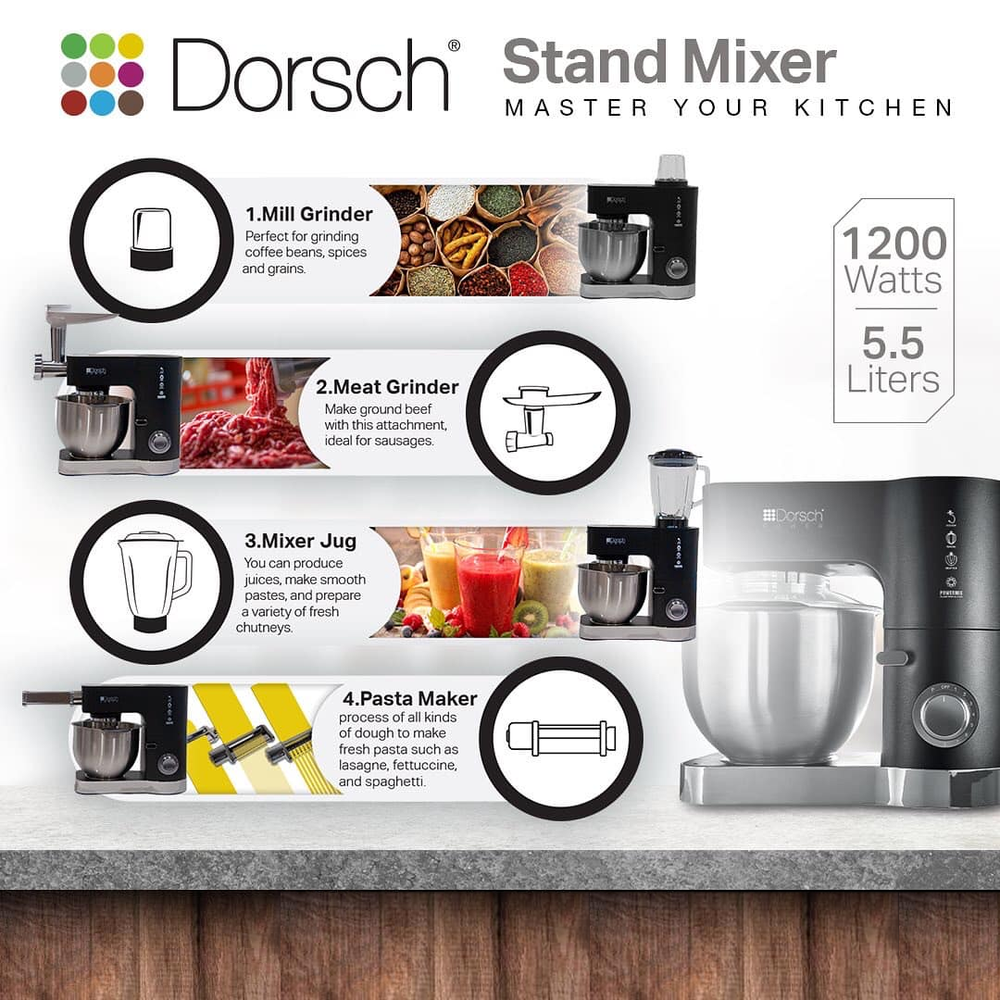 Pasta Thick Cutter for Dorsch Stand Mixer
