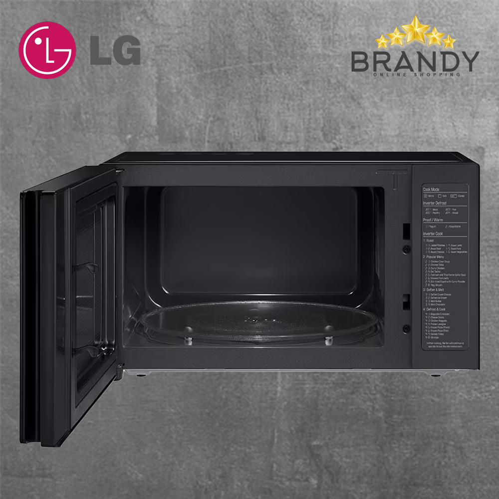 Microwave Black 42 Liters MH8265DIS Smart Inverter Even Heating Fast Cooking