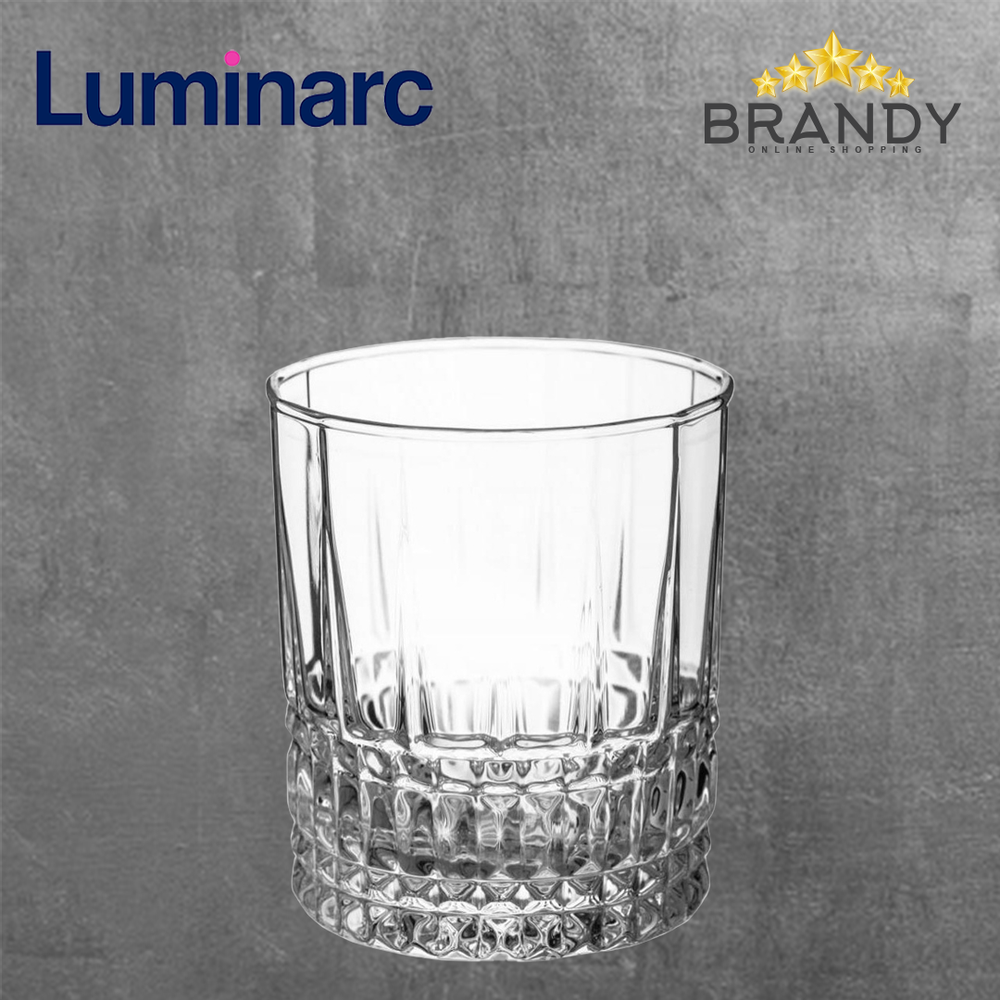 Elysees Short Cups Set 6pcs, 30cl Glass Drinkware