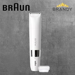 Braun Body Mini Trimmer BS1000 Wet & Dry Waterproof White