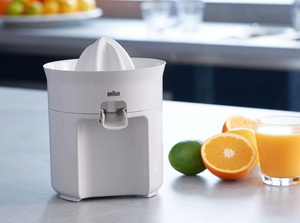 Citrus Juicer CJ3050WH - Efficient White Juicer with Anti-Drip Feature