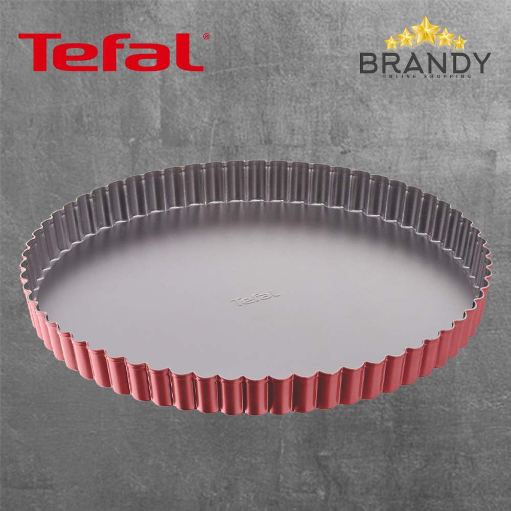 Delibake Tart Pan 28cm Non-Stick Carbon Steel