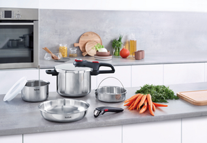 Ingenio Emotion Pressure Cooker Set with Stainless Steel 18/10