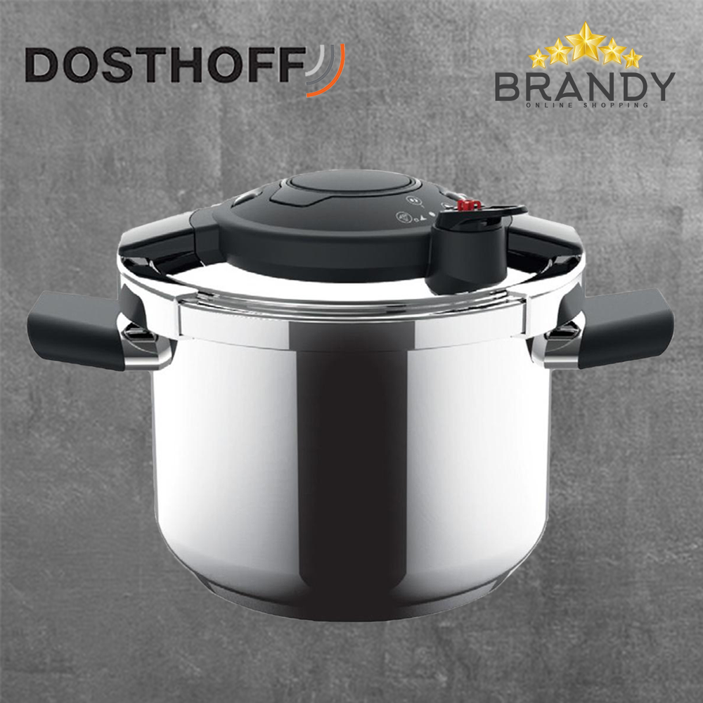 Easy Press Pressure Cooker - Stainless Steel, Multi-Capacity