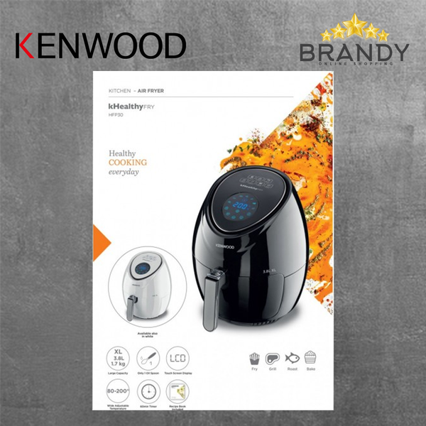 Digital Air Fryer Black XL HFP30.000BK with Touch Screen