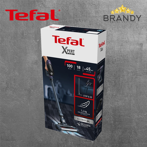 Tefal X-PERT 6.60 TY6837 Cordless Stick Vacuum 18V 45 min 0.55 L