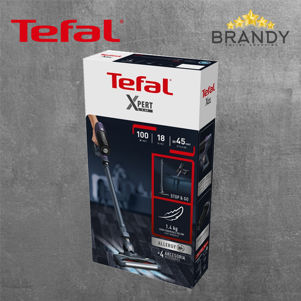 Tefal X-PERT 6.60 TY6837 Cordless Stick Vacuum 18V 45 min 0.55 L