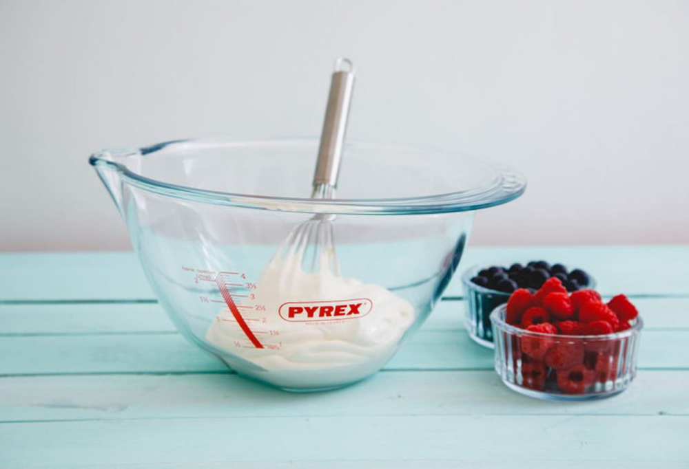 Expert Mixing Bowl 4.2 Liters - Glass, Thermal Shock Resistant, Lightweight Serveware