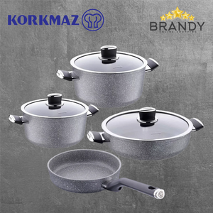 Korkmaz Palma 7-Piece Cookware Set A3919 - Induction