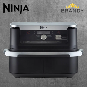 Ninja FlexDrawer AF500 Air Fryer 10.4L Silver/Black