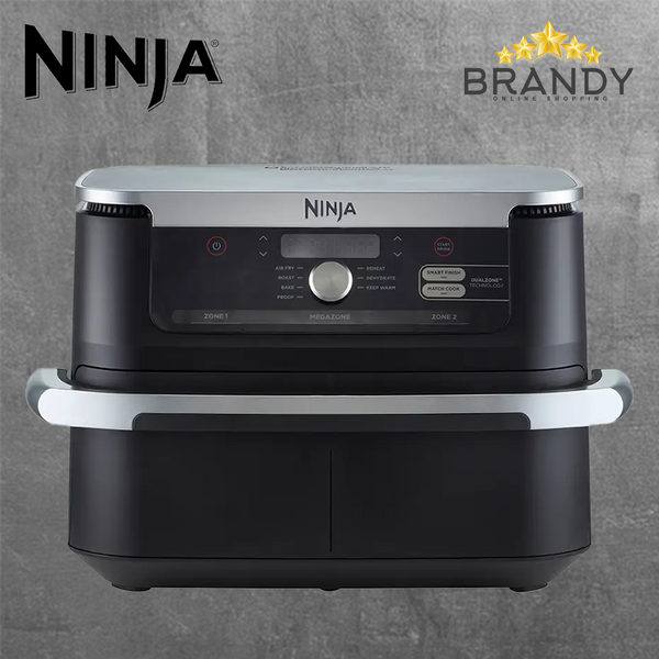 Ninja FlexDrawer AF500 Air Fryer 10.4L Silver/Black