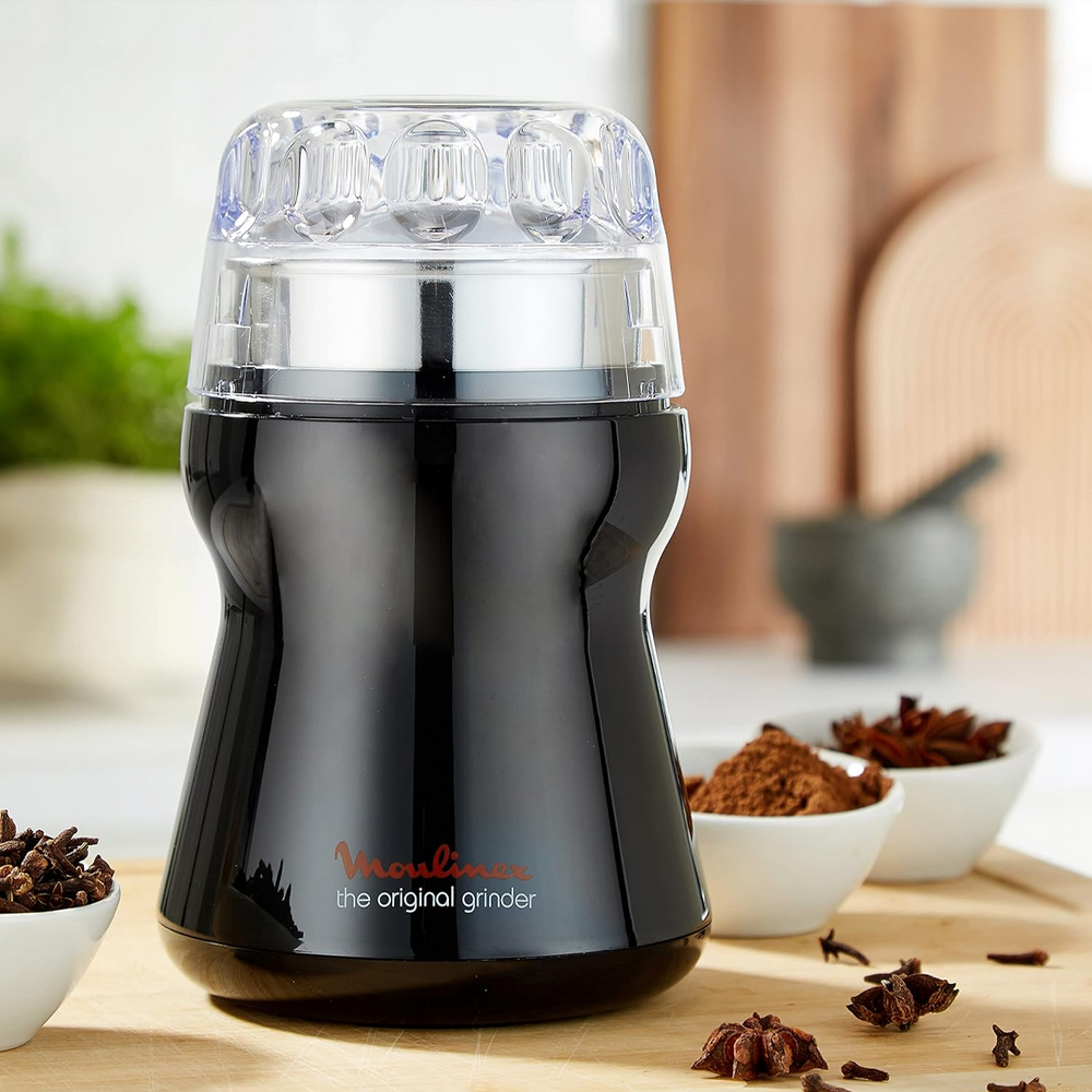 Moulinex The Original Grinder AR110830 Coffee & Spice Grinder 180W Black
