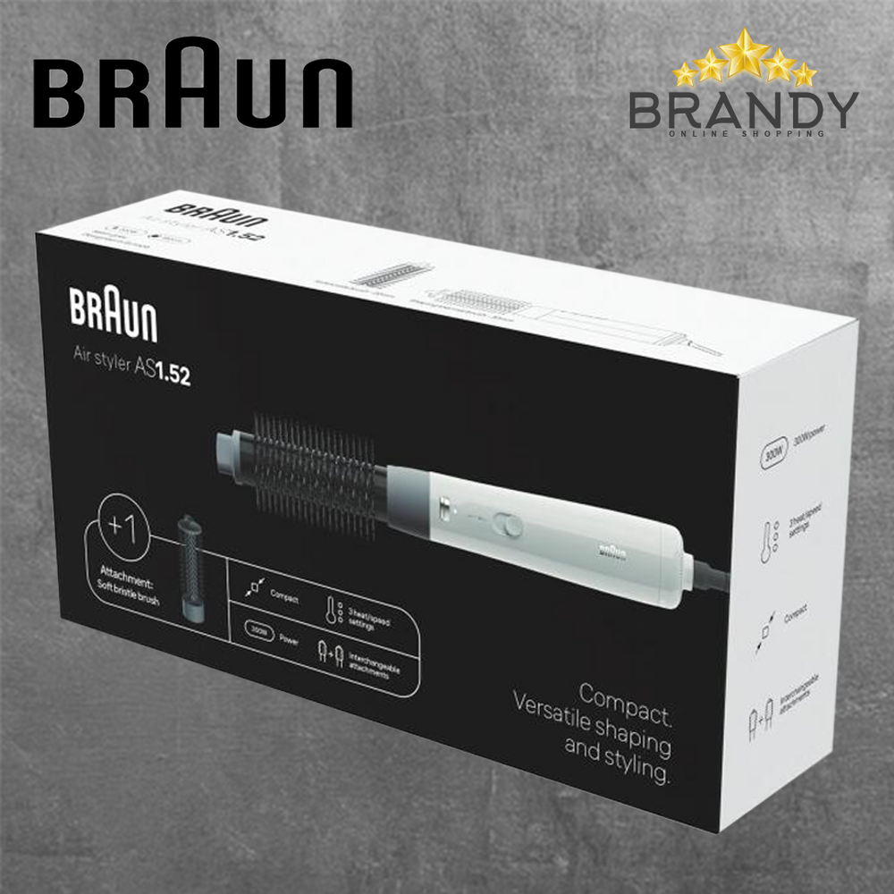 Braun Airstyler Hot Air Brush AS152 - 2 Attachments