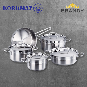Alfa Cookware Set 5pcs Stainless Steel