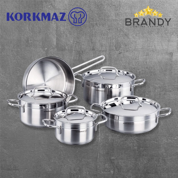 Alfa Cookware Set 5pcs Stainless Steel
