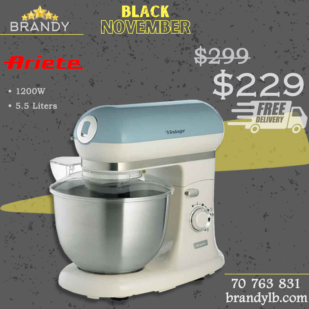 Stand Mixer Vintage Blue 5.5L AR-1588/05