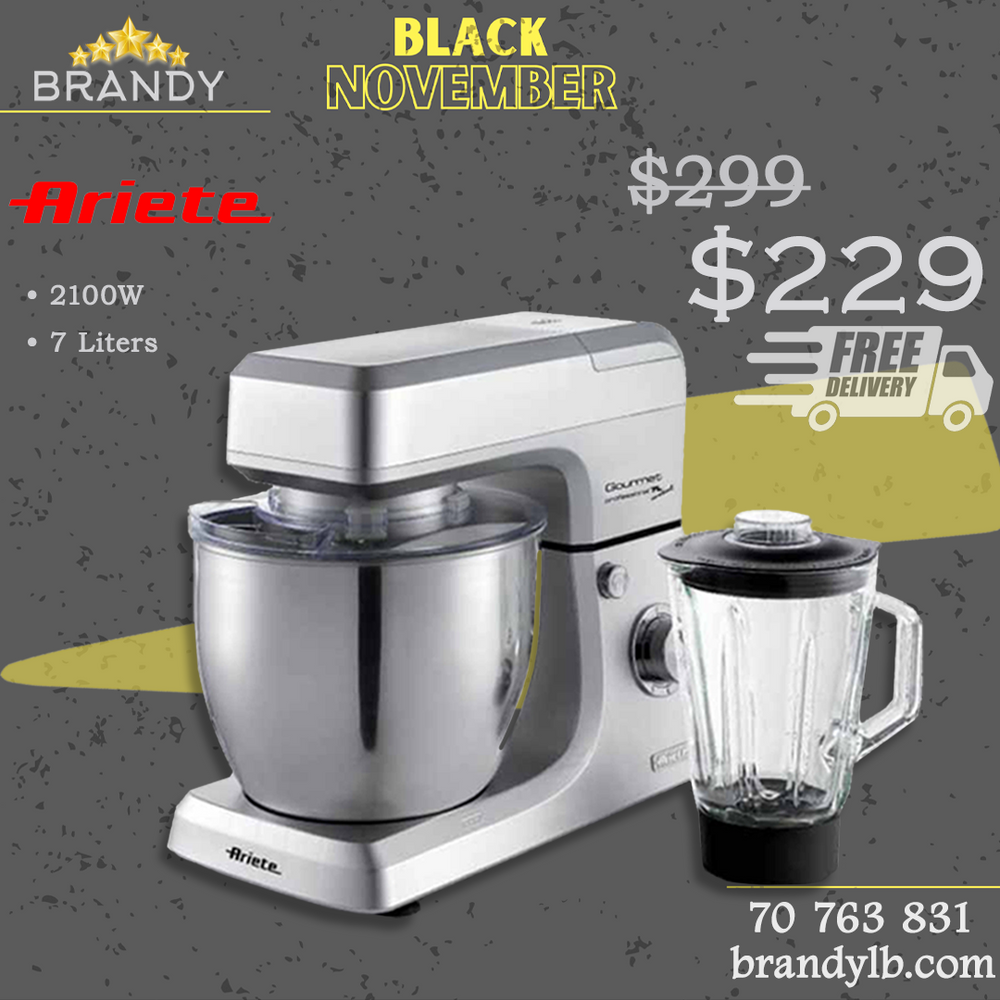Stand Mixer 7L XL AR-1598/10 with Stainless Steel Bowl