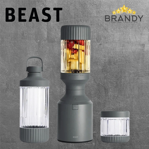 Beast Mega 1200 Plus Blender 1200W 1200 ml Stainless Steel - Charcoal