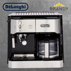 De'Longhi BCO421.S 2-in-1 Espresso and Filter Coffee Machine 15-bar Silver-3