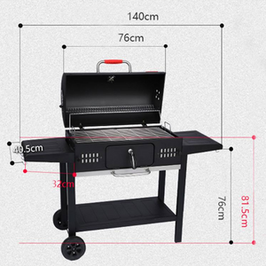 MeritCook Charcoal BBQ XL - 146x103x54cm