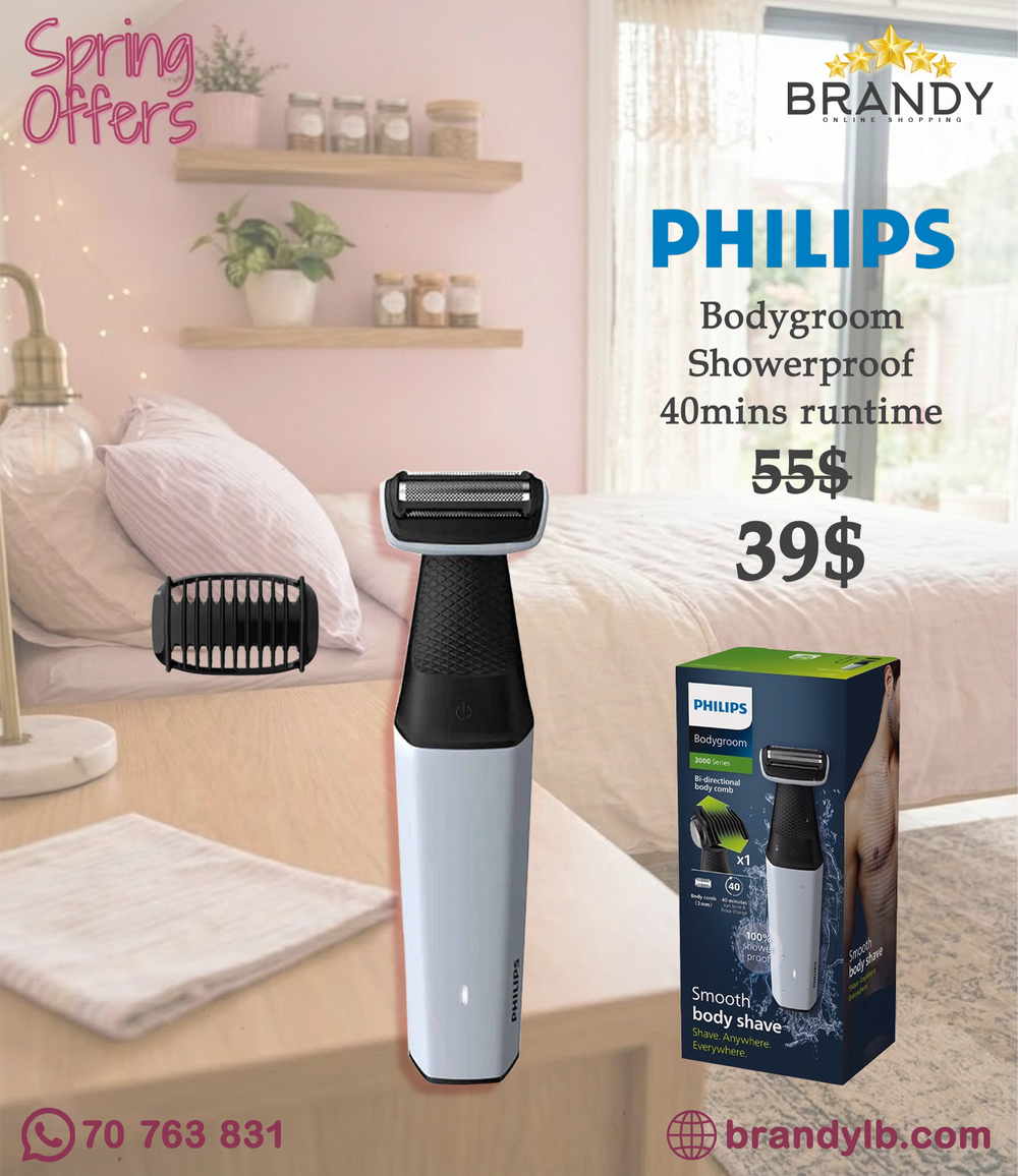Philips Bodygroom Series 3000 BG3007/01 Body Trimmer Skin Protection Showerproof