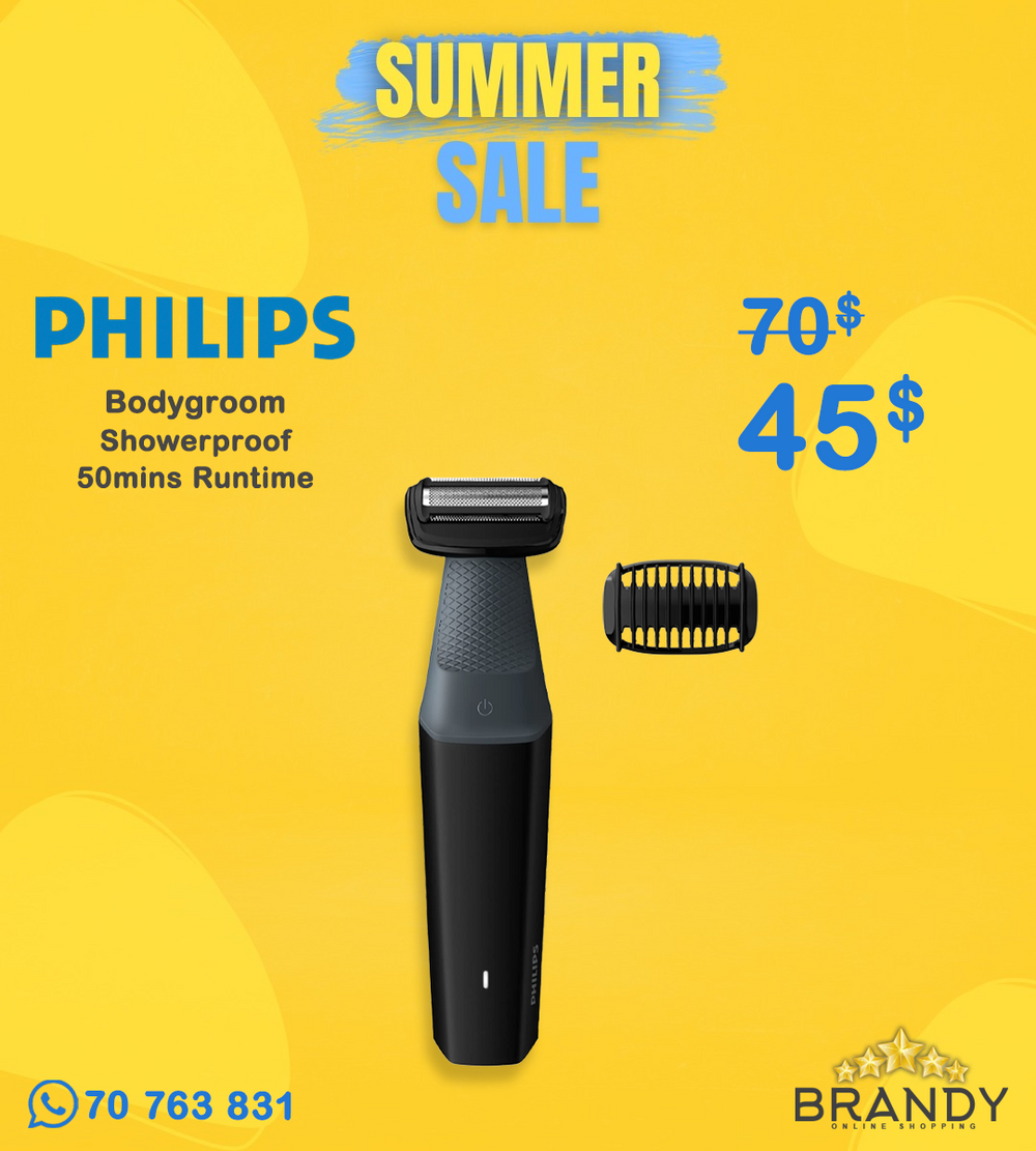 Philips Bodygroom Series 3000 BG3017-01 Body Trimmer Wet Dry Skin Protection