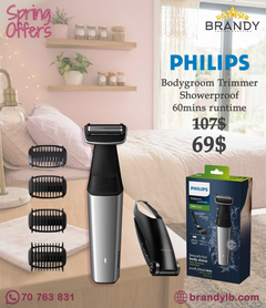 Philips Bodygroom Series 5000 BG5021 Showerproof Groin & Body Trimmer