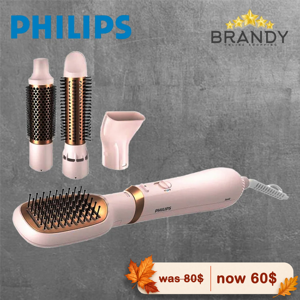 Philips 3000 Series BHA310 Air Styler 4-in-1 Hot Air Brush 800W