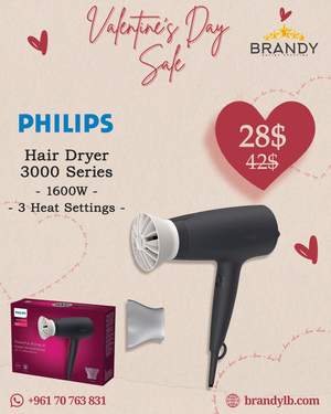 Hair Dryer BHD302 with ThermoProtect and 1600W Power