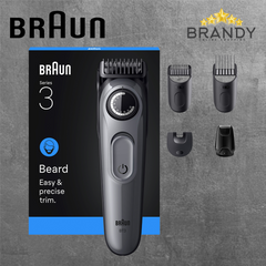 Braun Series 3 BT3560 Beard Trimmer 0.5–20 mm 50 min Runtime