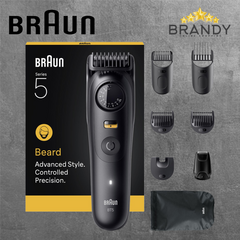 Braun Series 5 BT5560 Beard Trimmer 40 Settings 120min Runtime