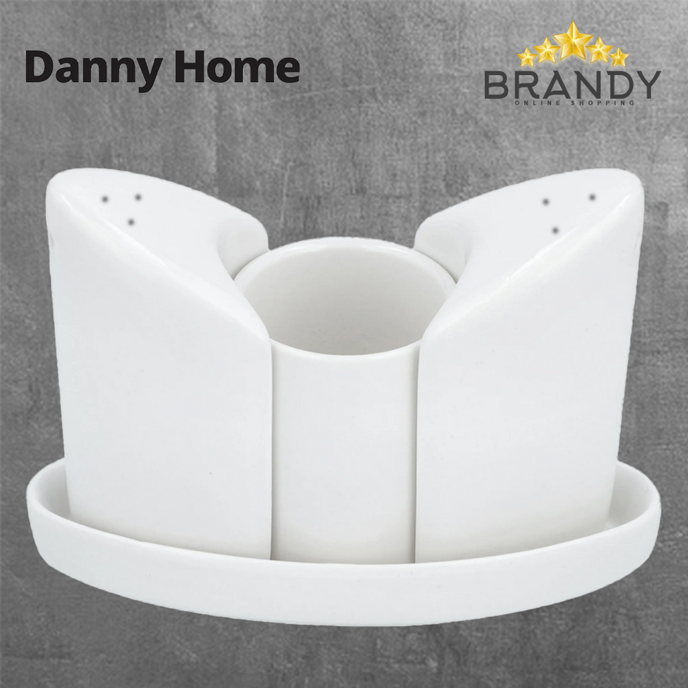 Danny Home Salt & Pepper Set with Tray BW20-23-1
