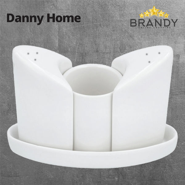 Danny Home Salt & Pepper Set with Tray BW20-23-1