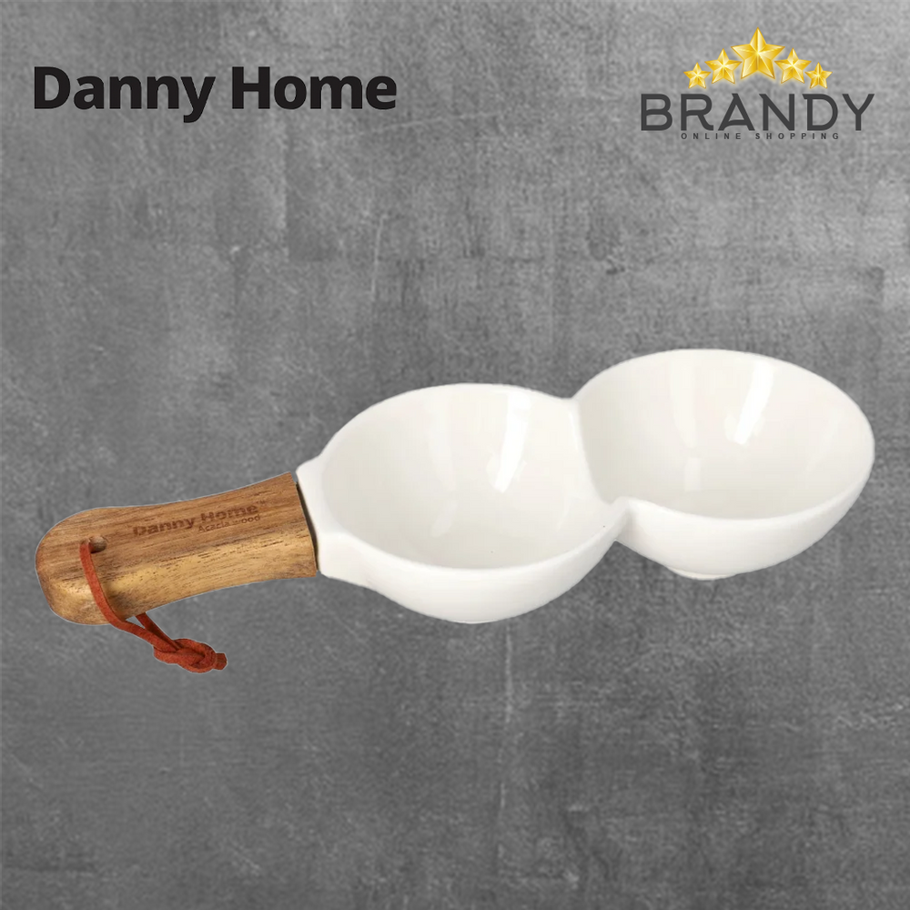 Danny Home Divided Sauce Dish 26x10cm BWT30-10-1