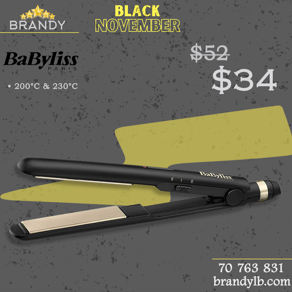 Hair Straightener ST089 with Ceramic Plates