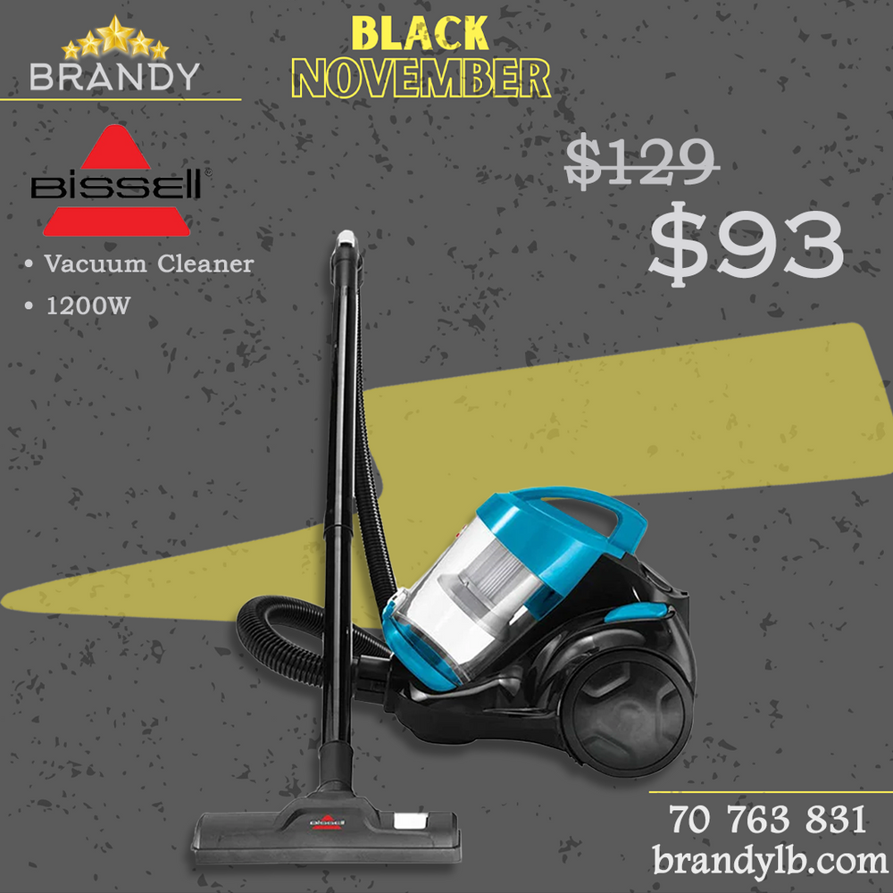 Zing Compact Canister Vacuum Cleaner - Bagless 2155E